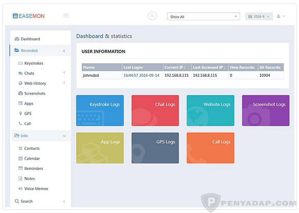 Aplikasi Sadap Android ikeymonitor
