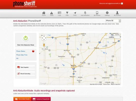 Lacak Lokasi Android & iPhone - Phonesheriff
