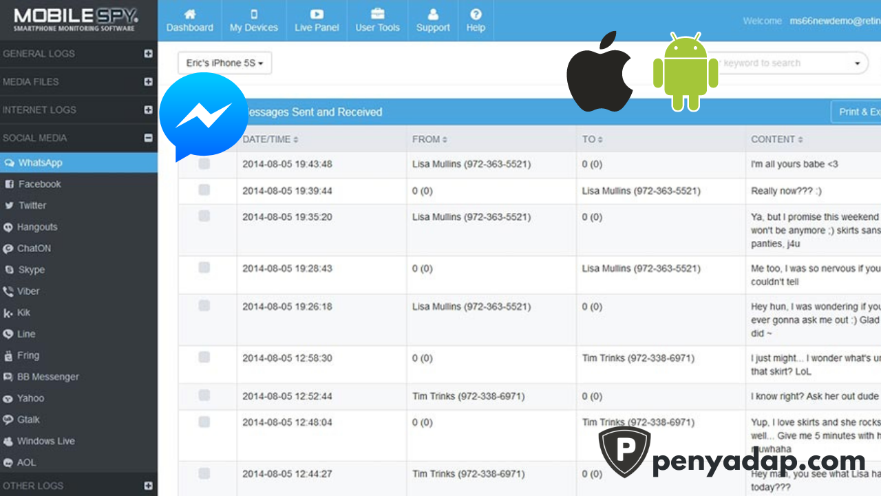 Aplikasi Hack Facebook Messenger