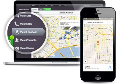 Lacak Lokasi Android & iPhone