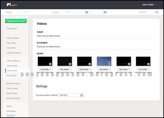 Mengintip file galeri hp