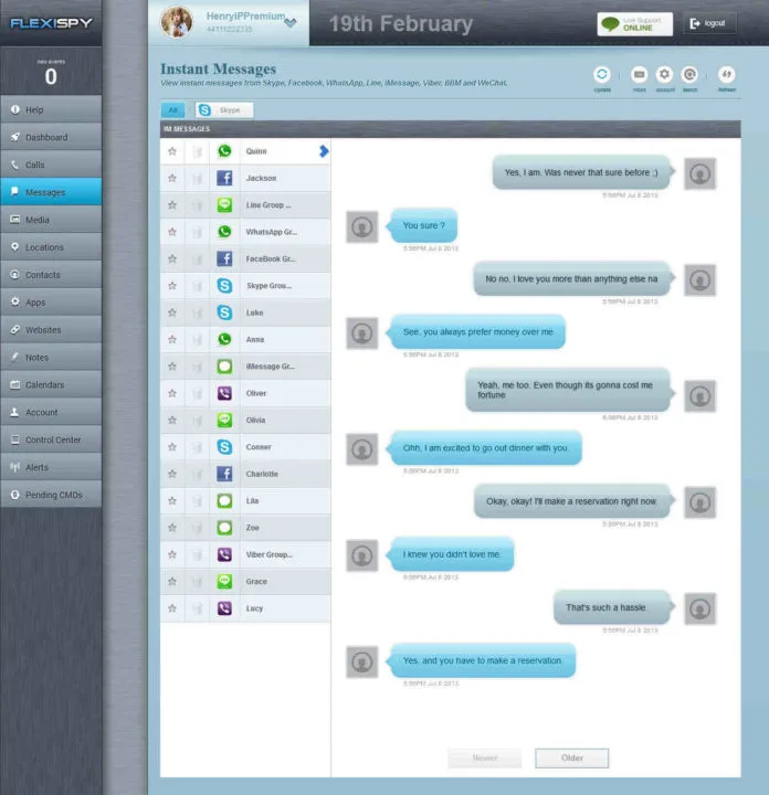 Aplikasi Sadap DM Instagram
