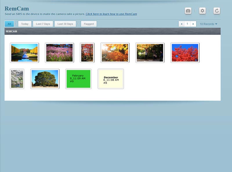 Akses kamera secara langsung