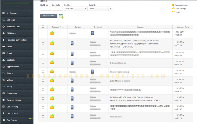 Sadap Pesan iMessage