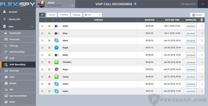 Demo Sadap Panggilan WA