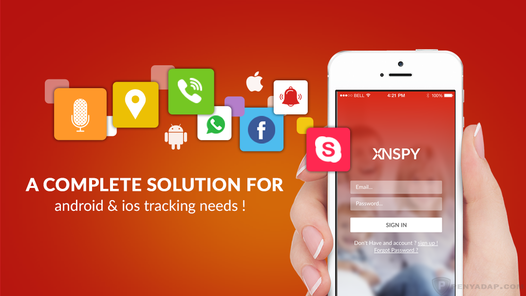 Aplikasi Sadap Android & Tablet - XnSpy