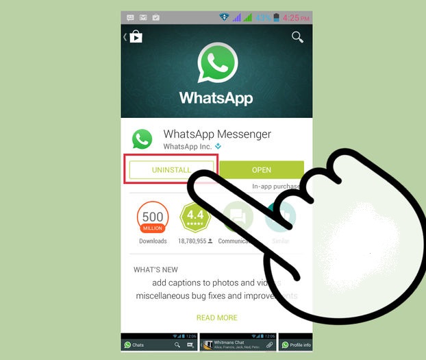 Hack WhatsApp dengan IP MAC Address